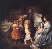 Lilly martin spencer War Spirit at Home painting